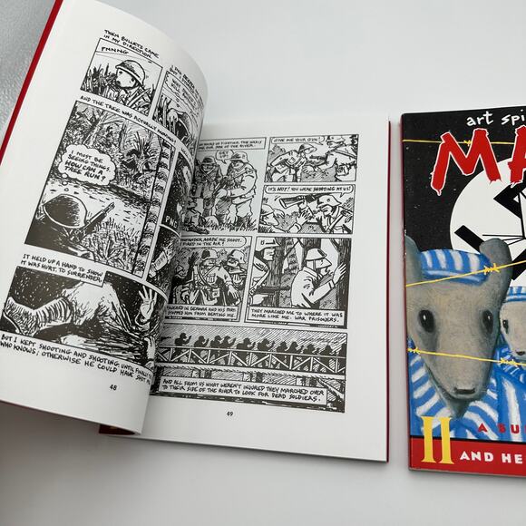 Maus A Survivors Tale by Art Spiegelman 1 & 2 - Picture 5 of 11